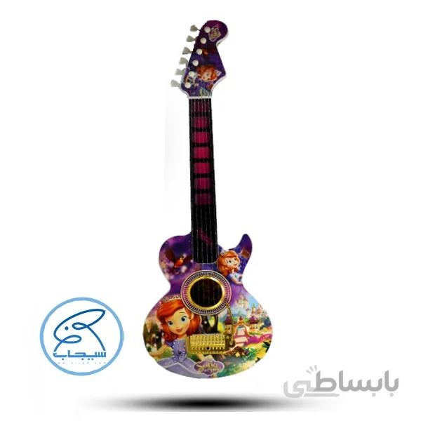 گیتار الکتریک اسباب بازی سوفیا سایز بزرگ guitar sofya toy