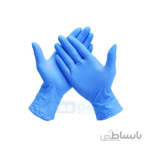 دستکش نیتریل ۱۰۰ عددی اچ دی | HD Nitrile Examination Gloves