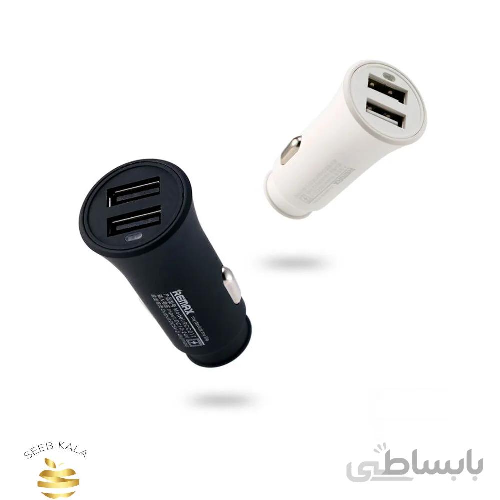 Remax RCC-217 Car Charger With cable شارژر فندکی ماشین کابل دار ریمکس