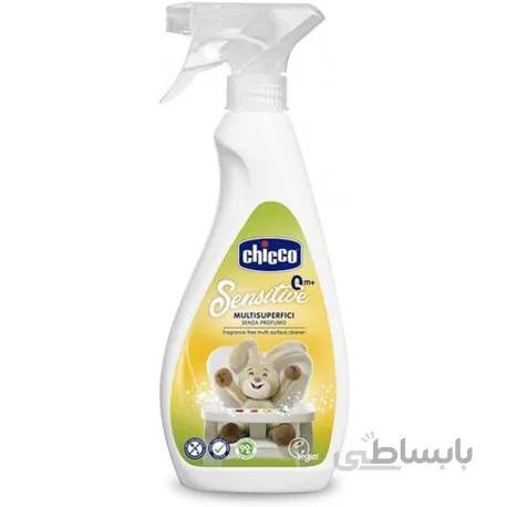 اسپری پاک کننده و ضدعفونی کننده سطوح Chicco ا Anti-Stain Spray code:05110