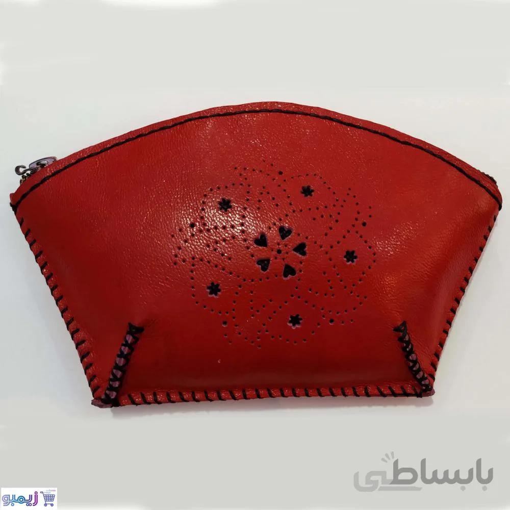 کیف لوازم آرایش چرمی