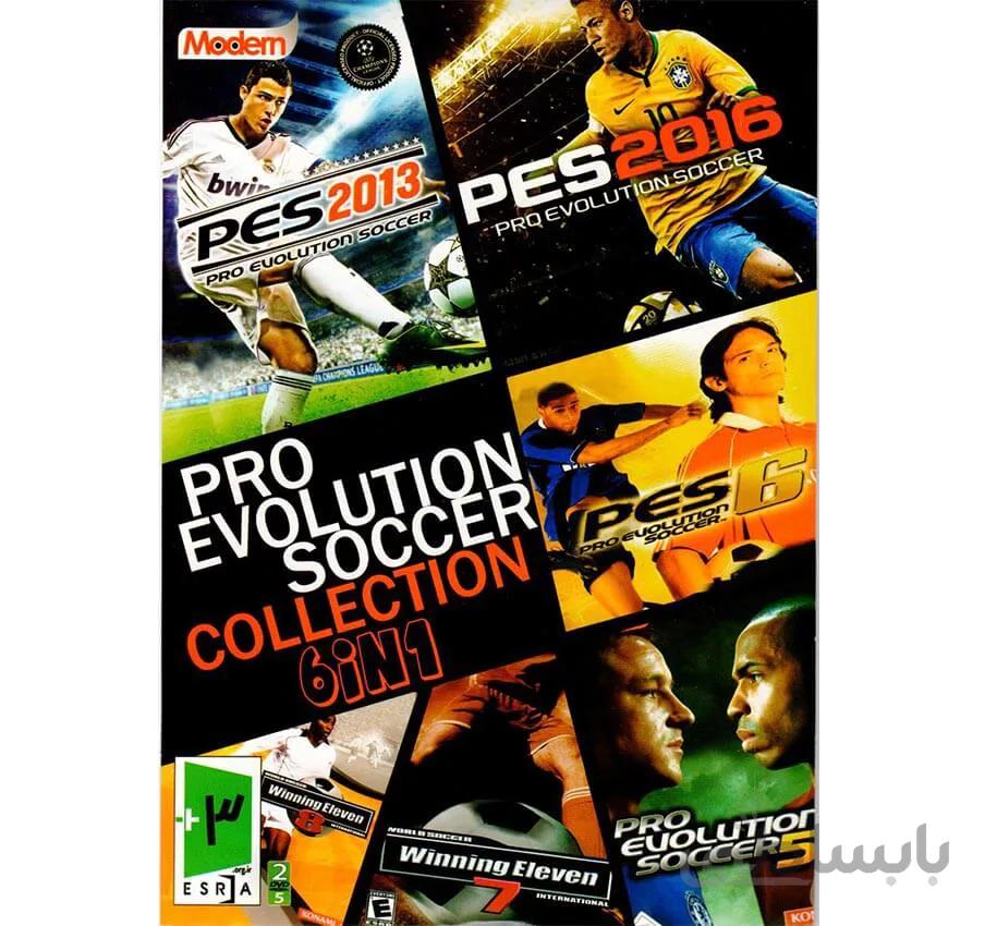 کالکشن فوتبال ( PRO EVOLUTION SOCCER COLLECTION 6IN1) ا مجموعه بازی های فوتبال