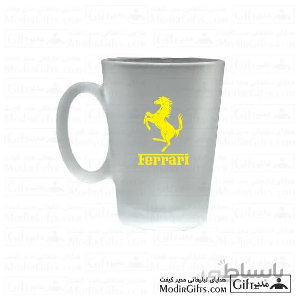 لیوان شیشه ای یخی تبلیغاتی ۱۶۰