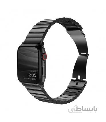 بند یونیک ساعت اپل واچ مدل استروا | Uniq Strova Apple Watch ا Uniq Strova Apple Watch-Black