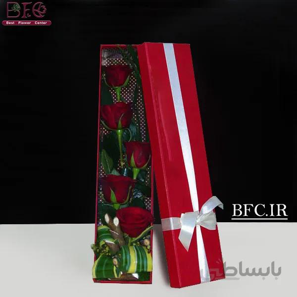 باکس گل جعبه کادویی با گل رز کد 1079927