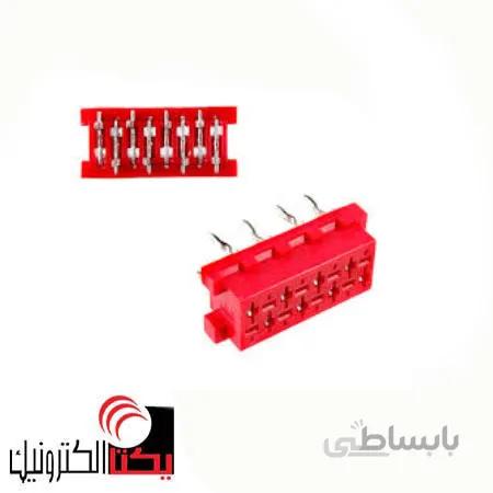 دیل سوکت قرمز 8 پین مادگی