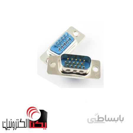 دی کانکتور روبردی 3 ردیفه نری 15 پین