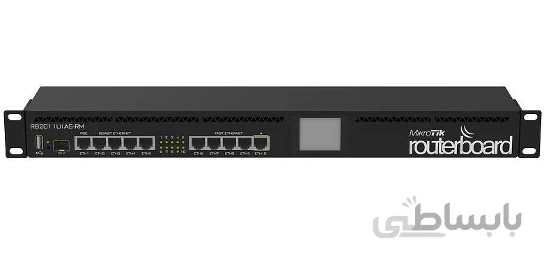 روتر میکروتیک مدل RB2011UiAS-RM ا MikroTik Router RB2011UiAS-RM کد 266450