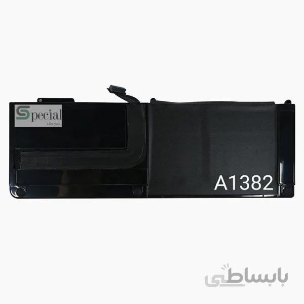 باتری لپ تاپ اپل Apple MacBook Pro 15 Inch Unibody مدل A1286-مدل باتری A1382