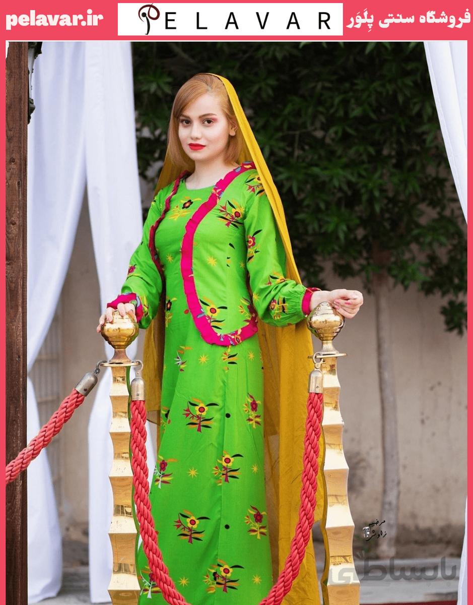 پارچه نخی گل اطلسی aj104