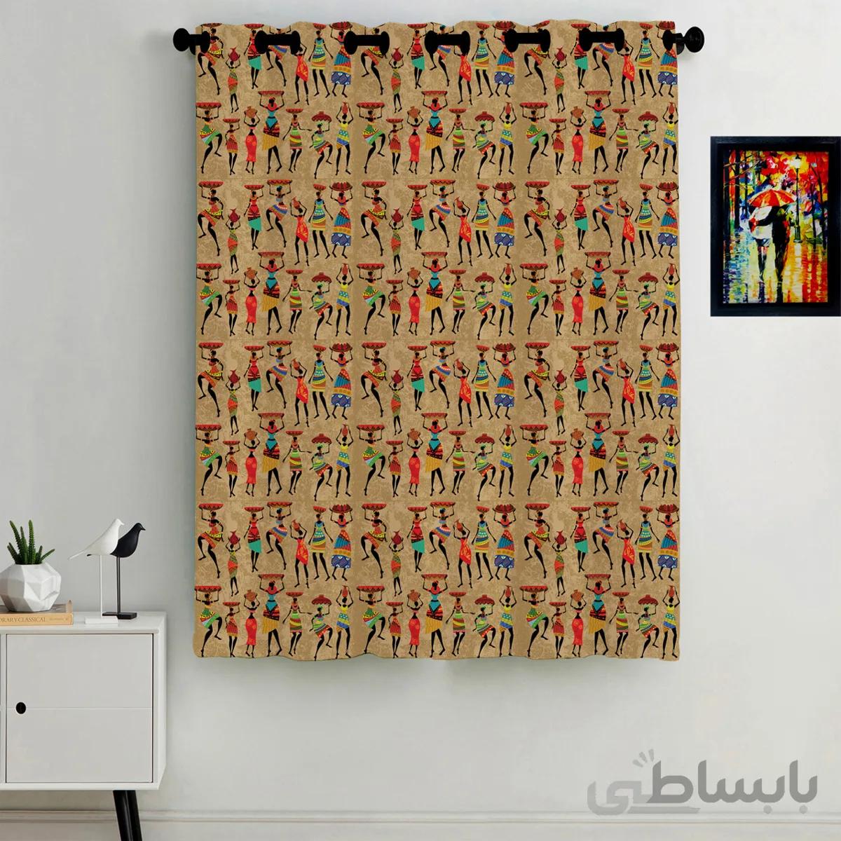 پرده مخمل رنس مدل C4-50005
