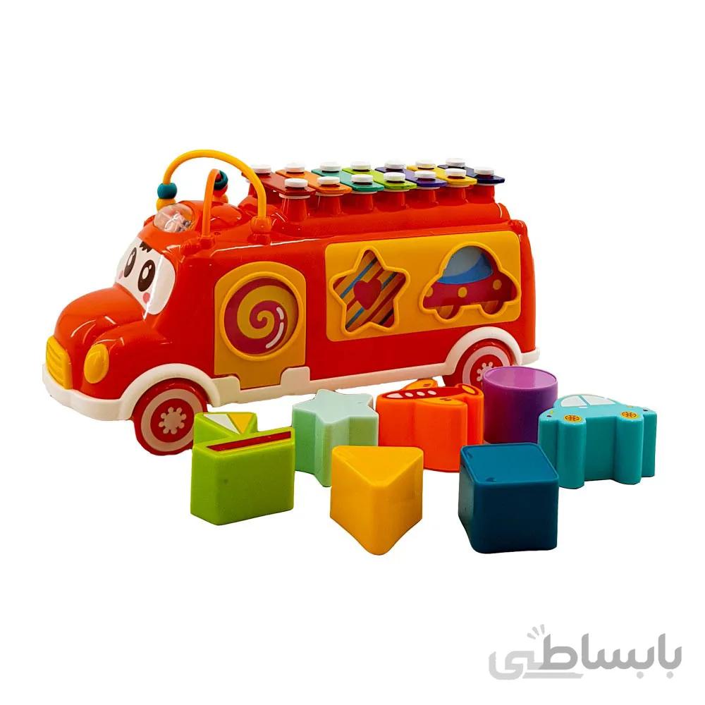 بلز اتوبوس و جاگذاری اشکال