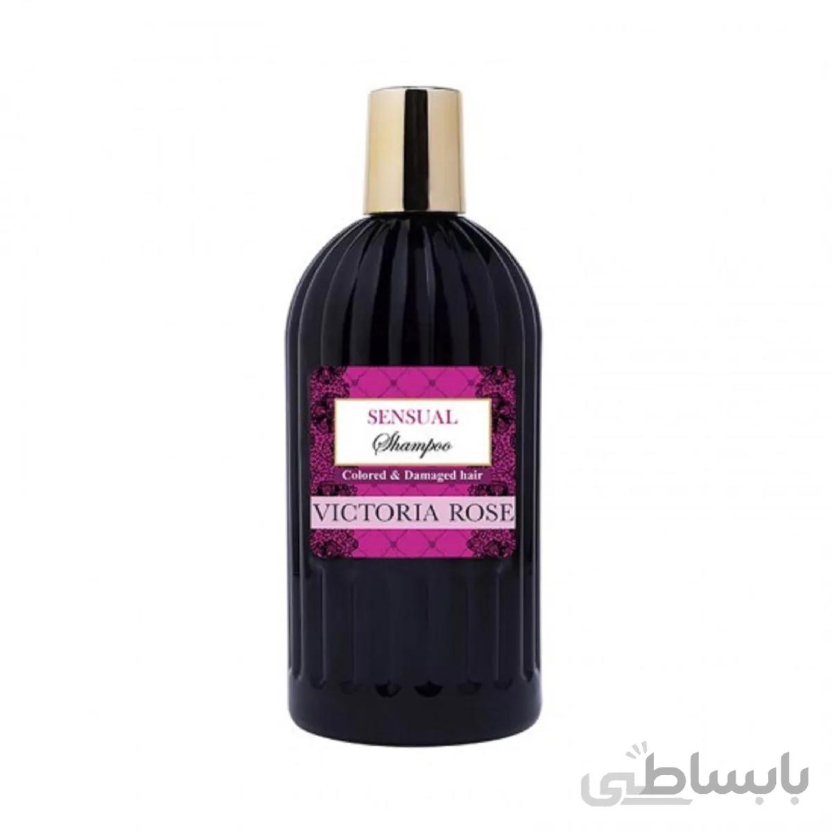 ویکتوریا رز شامپو برای موهای رنگ شده و آسیب دیده سنشوال 400ml