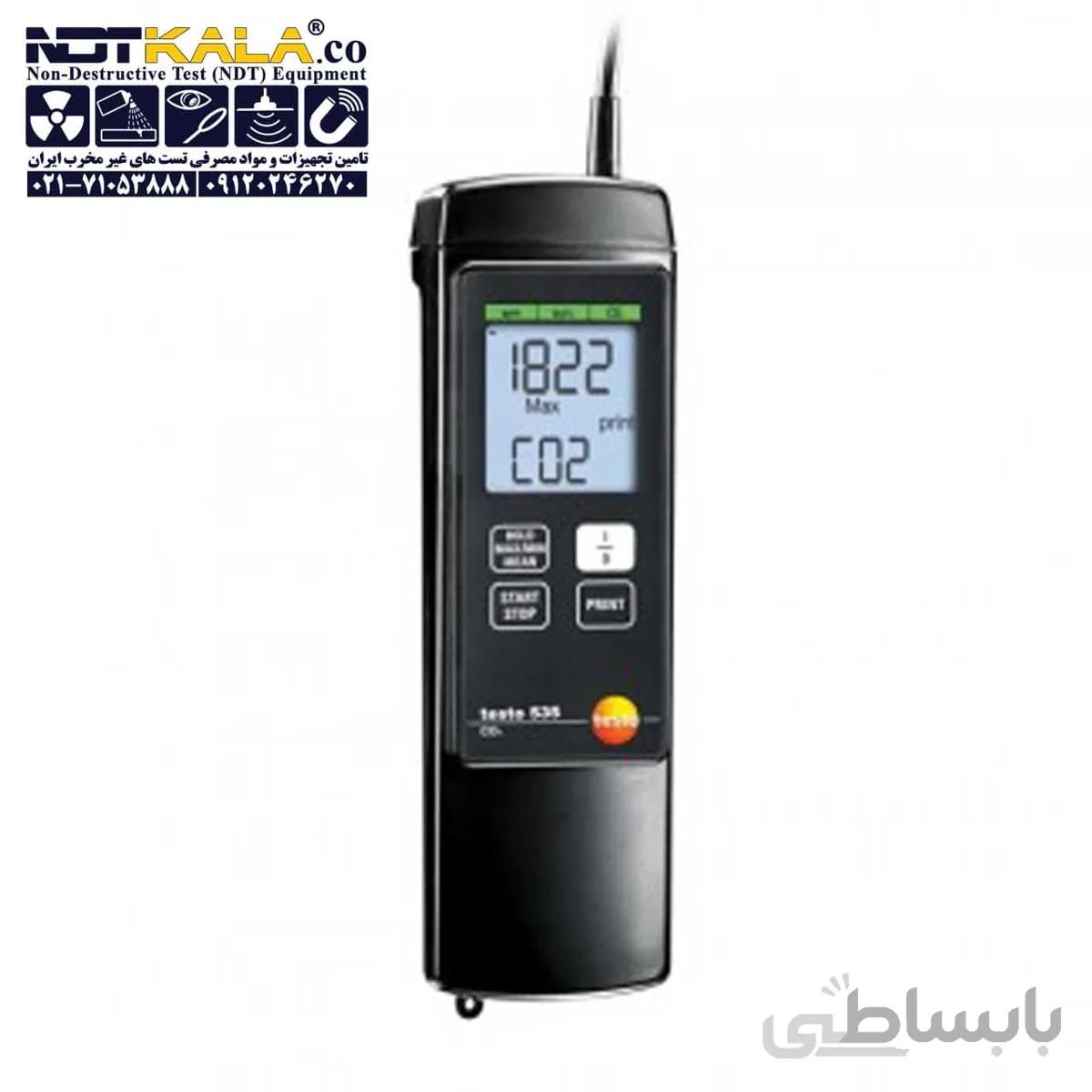 co2 متر تستو testo 535
