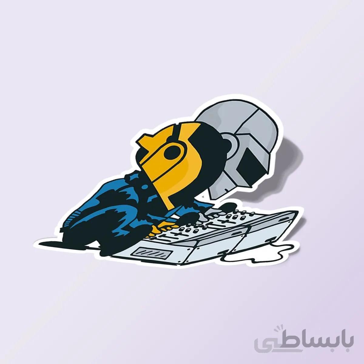 استیکر daft punk