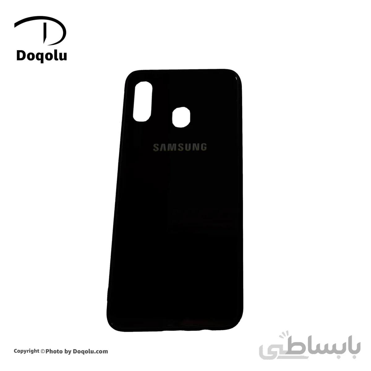 قاب گوشی سامسونگ Samsung A20 مدل پشت گلس