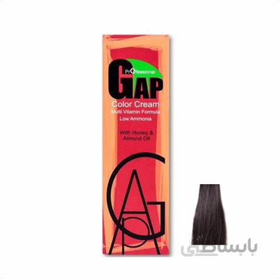 رنگ مو گپ سری طبیعی مدل بلوند تیره شماره 6.0