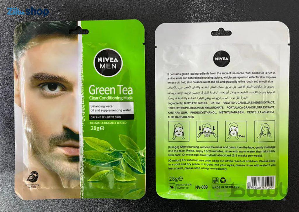 ماسک ورقه ای آب رسان نیوآ چای سبز 28 گرمی