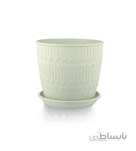 گلدان بامبو گرد شماره ۳ لیمون Limon