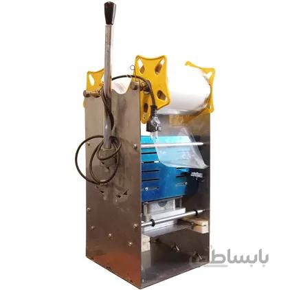 دستگاه سیل لیوانی نیمه اتوماتیک استیل قطر 75 یا 95