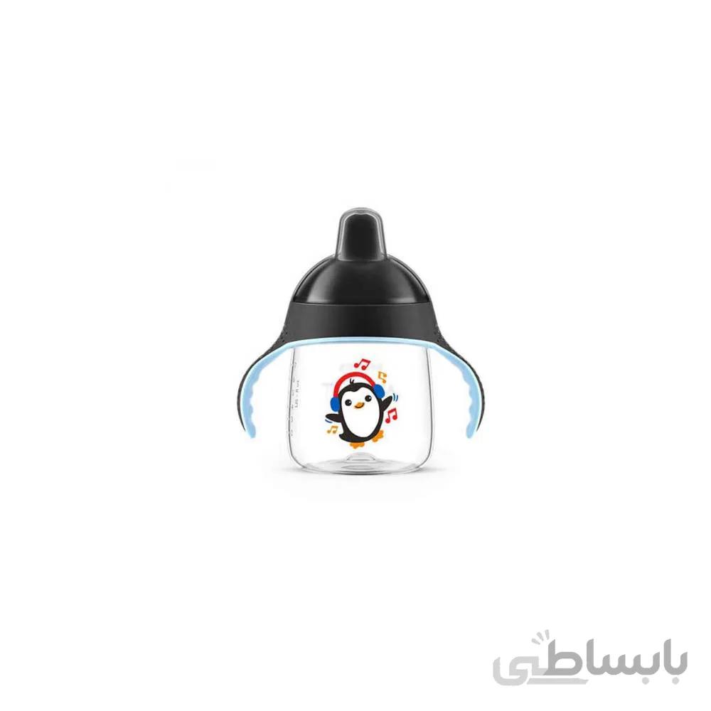 لیوان آبمیوه خوری طرح پنگوئن 12+ Philips Avent