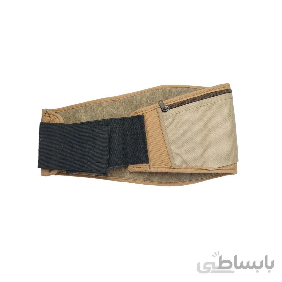 کمربند نمد کش دار پشم طبیعی مدل هاوین