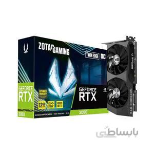 کارت گرافیک زوتک مدل GeForce RTX 3060 Twin Edge OC 12GB حافظه 12 گیگابایت ا Zotac GeForce RTX 3060 Twin Edge OC 12GB GAMING Graphics Card