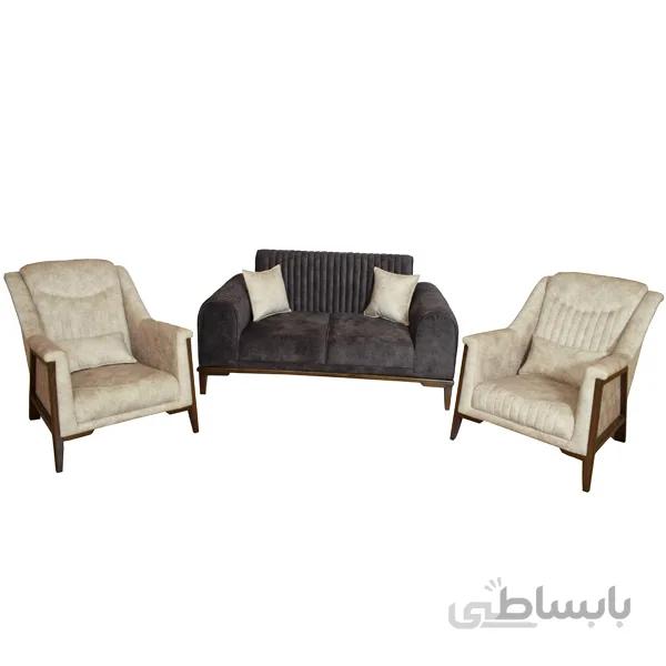 مبل چهار نفره لمکده مدل آلفا