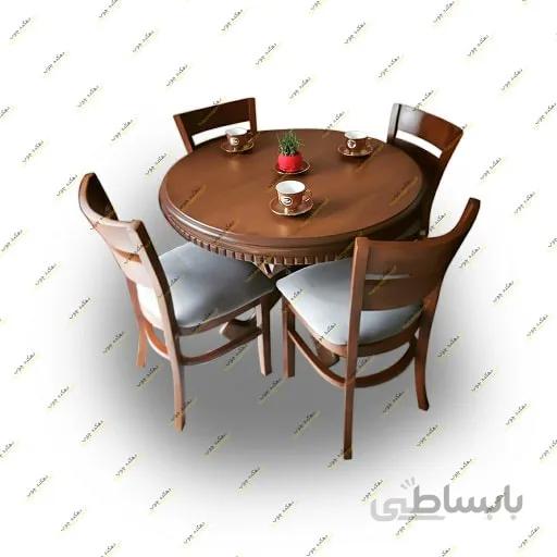 میز ناهارخوری گرد مدل آمریکایی