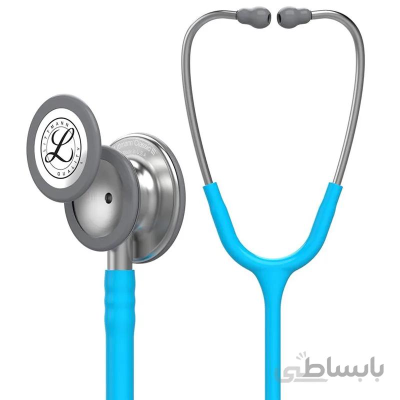 گوشی طبی لیتمن مدل کلاسیک III کد ۵۸۳۵ ا Littmann Classic III Stethoscope: Turquoise 5835