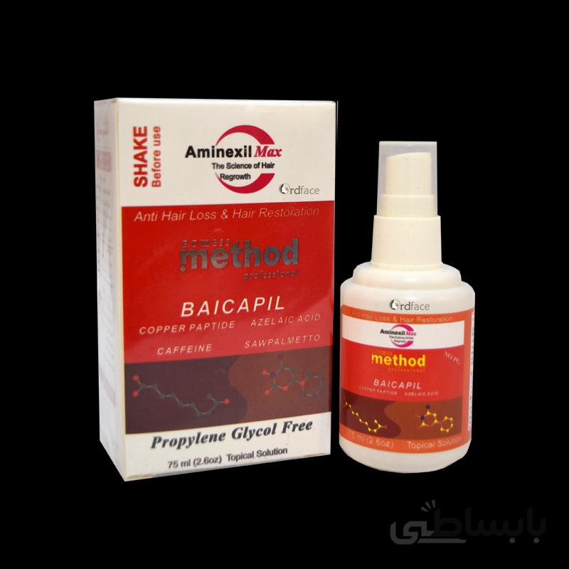 لوسیون تقویت کننده و ضد ریزش موی سر متد ۷۵ میل