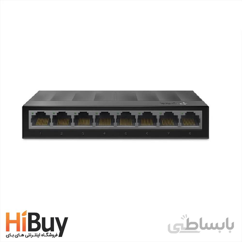 سوییچ 8 پورت گیگابیتی و دسکتاپ تی پی-لینک مدل LS1008G