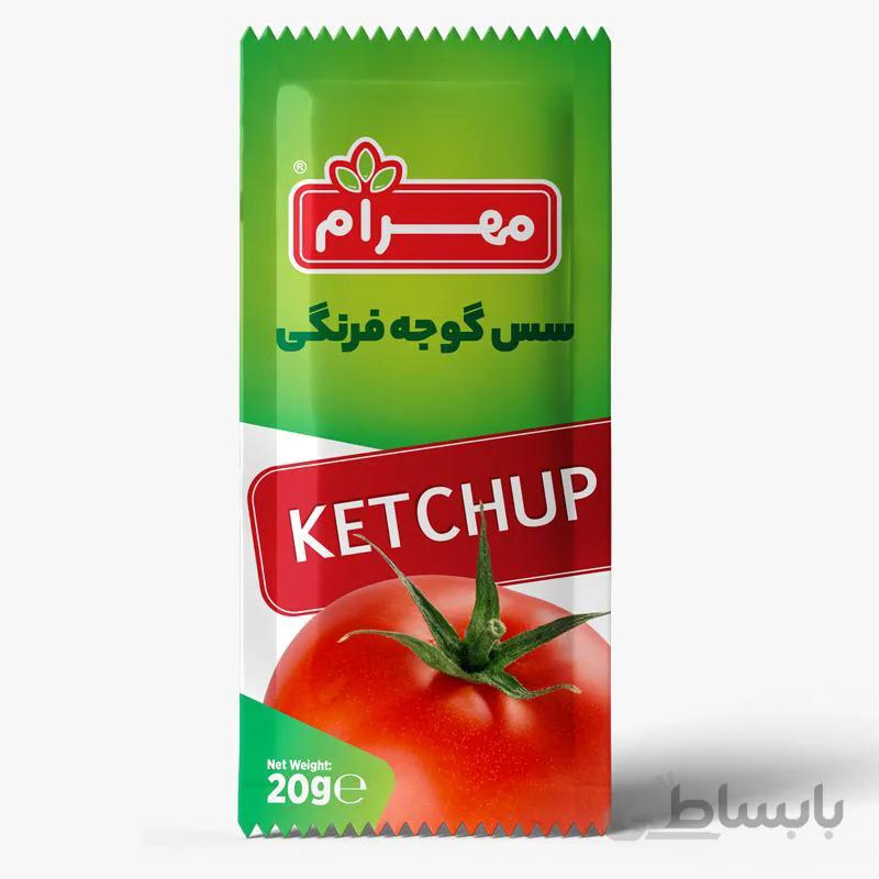 سس کچاپ مهرام ساشه ۲۰ گرم کارتن ۳۵۰ عددی