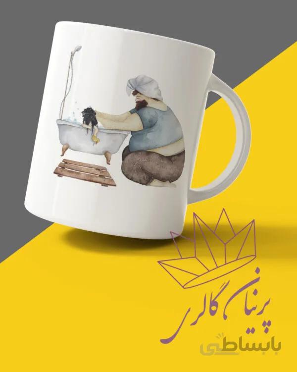 ماگ پدردختری کد 03