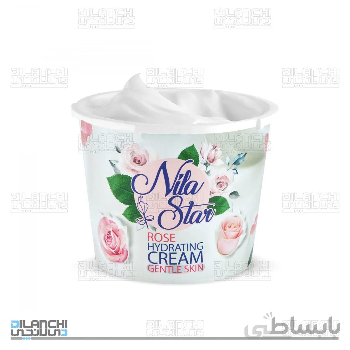 کرم مرطوب کننده گل رز نیلا استار