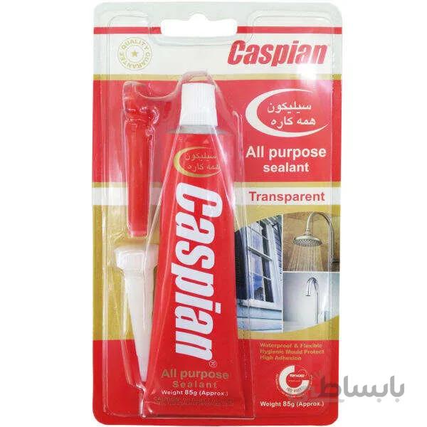 چسب سیلیکون تیوپی 85gr کاسپین