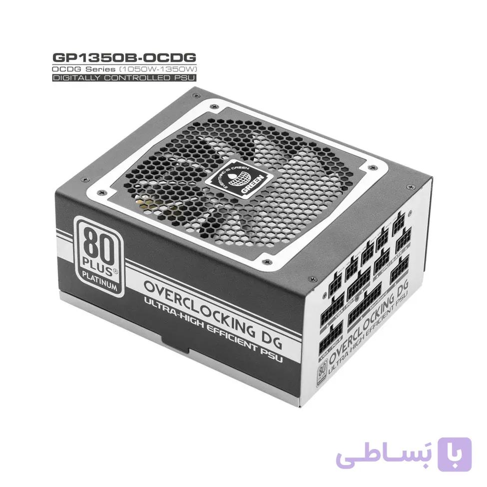 منبع تغذیه کامپیوتر گرین مدل GP1350B-OCDG — تصویر 1