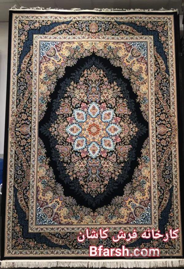 فرش کاشان 700شانه نقشه ستاره