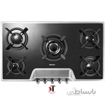 اجاق گاز ۵ شعله استیل البرز مدل G-5901s ا Steelalborz oven model G-5901s