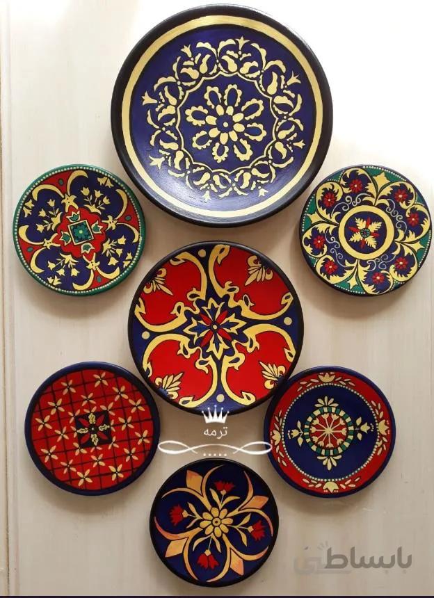 مجموعه دیوارکوب سفالی آذرخش کد ۱۰۵۸۲