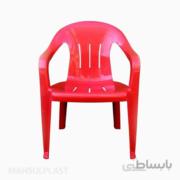 صندلی پلاستیکی دسته‌دار صبا کد 112
