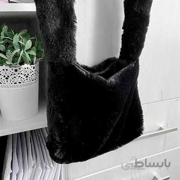 کیف فلافی بگ مشکی ا Fluffy bag