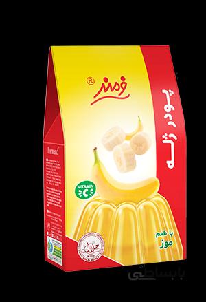 پودر ژله موز فرمند مقدار ۱۰۰ گرم