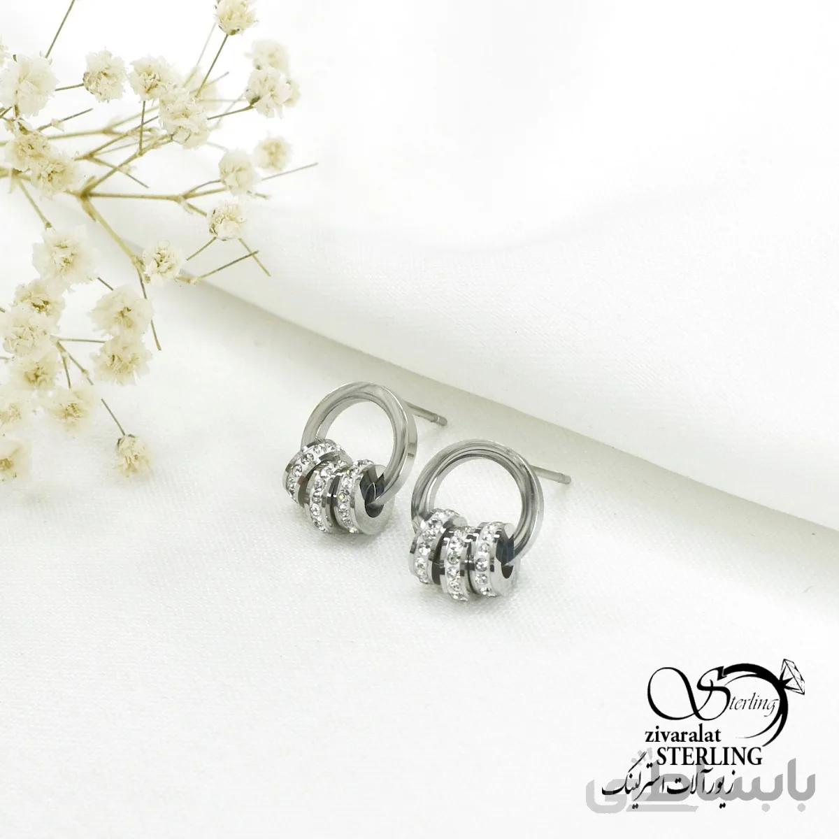 گوشواره زنانه کد 6162