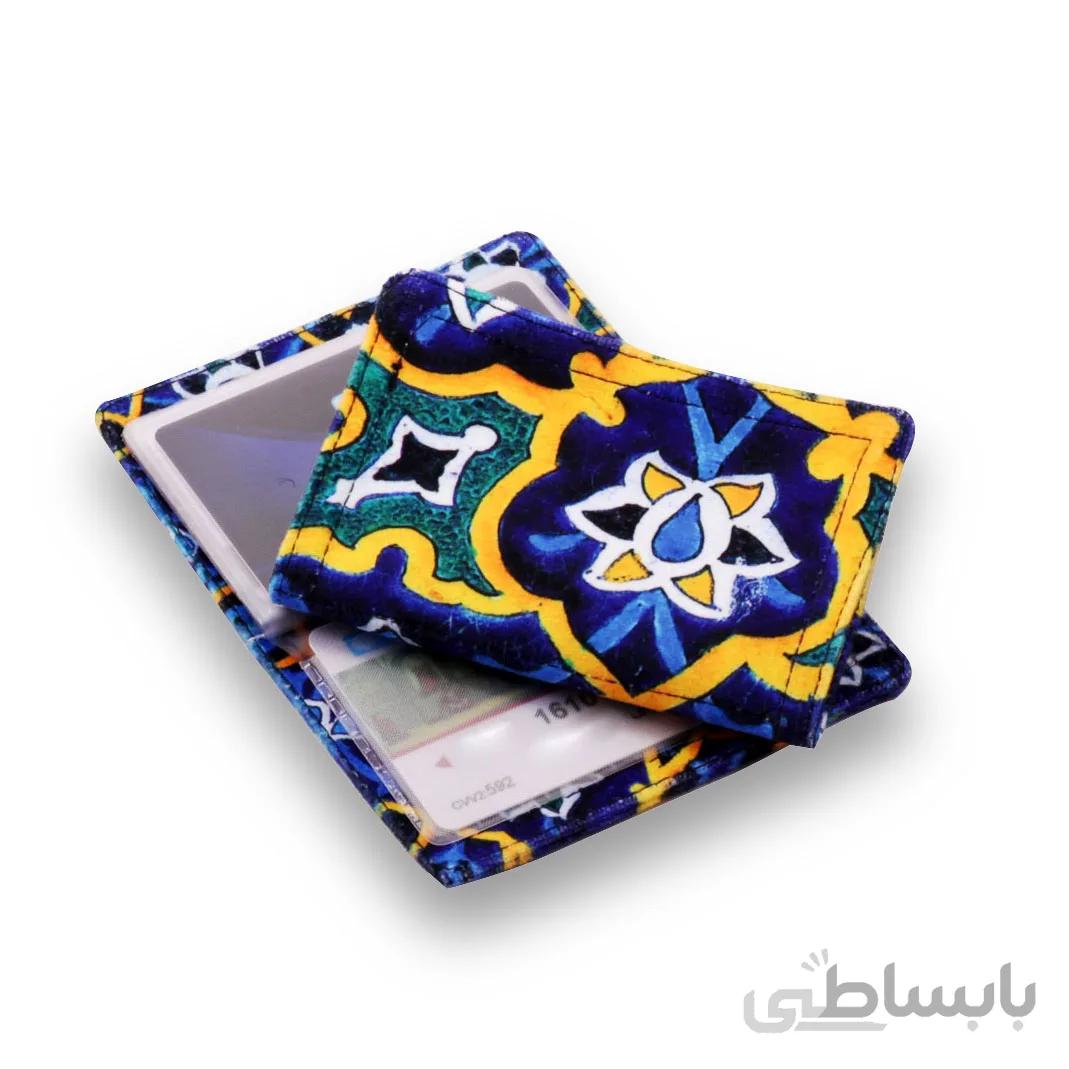 جاکارتی مخمل طرح کاشی قم مدل KSA002
