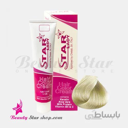 رنگ موی بلوند زیتونی فوق روشن شماره 10.3 استارليدی حجم 120 ميلی لیتر