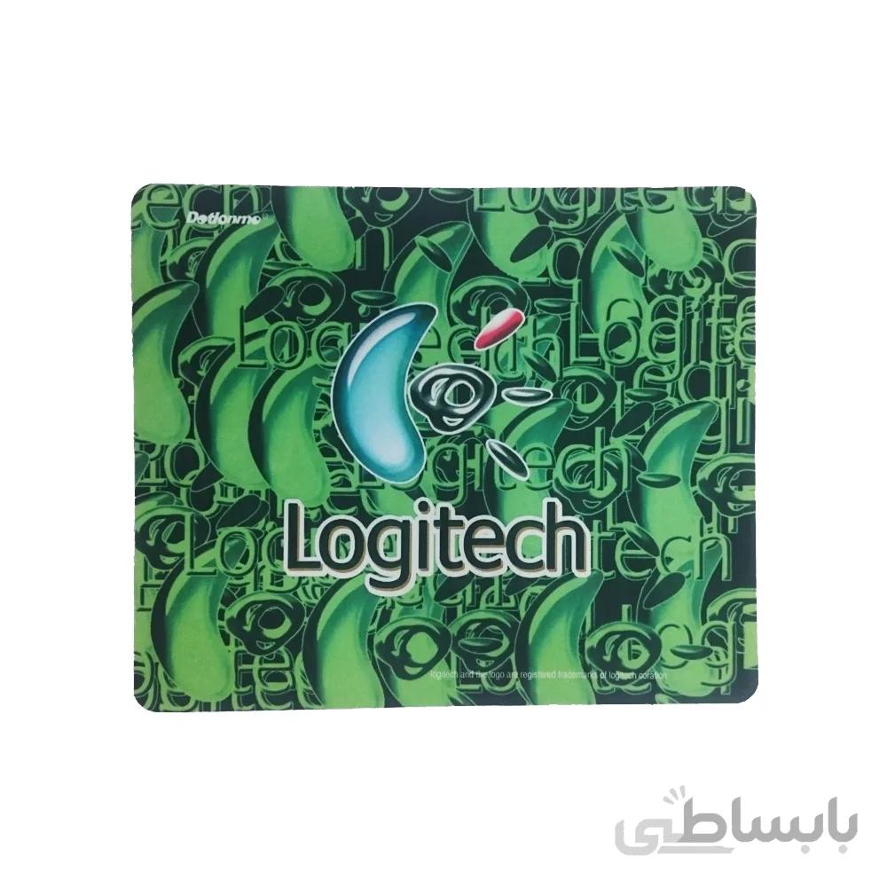 ماوس پد طرح لاجیتک رنگی