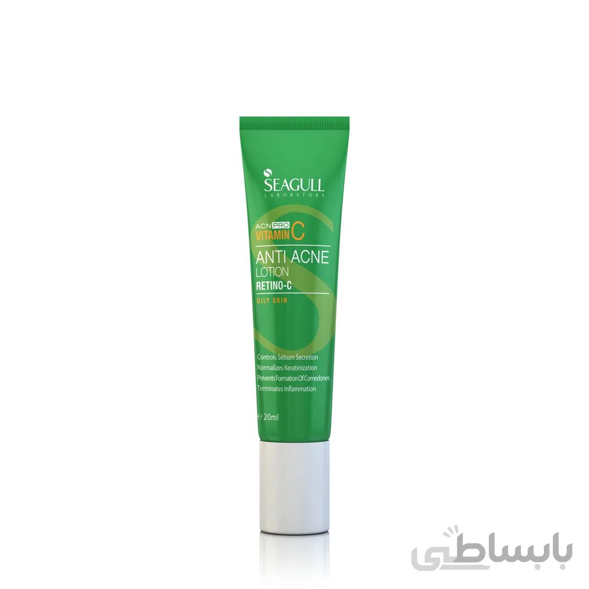لوسیون پیشگیری از آکنه رتینو-سی سی گل ا Seagull Retino-C Anti Acne Lotion