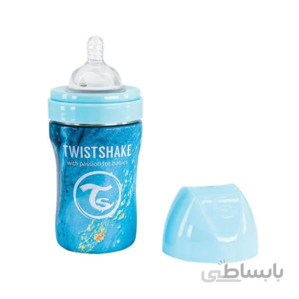 شیشه شیر تویست شیک مدل Ts125491 گنجایش 260 میلی لیتر