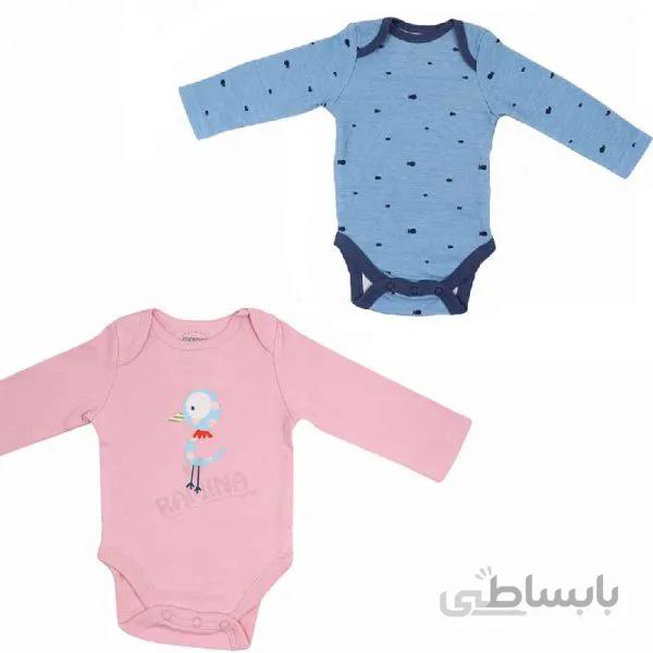 بادی آستین بلند تکی سایز 9 تا 12 ماه ماماز پاپاز Mamas Papas